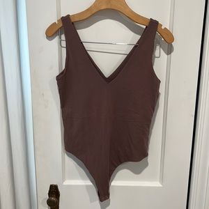 Banana Republic True Hues Double V Bodysuit